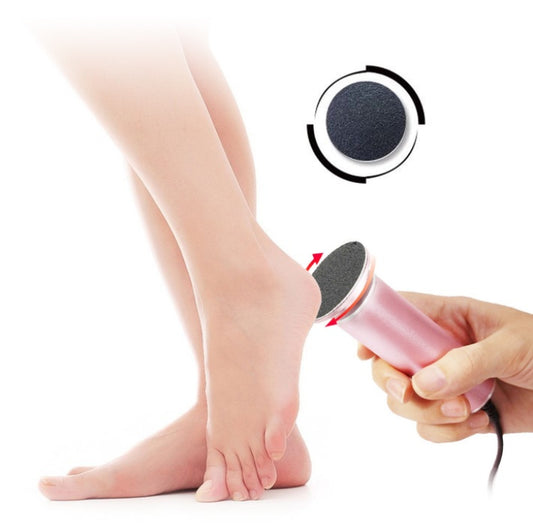 Rechargeable Electric Foot File – Pedicure Callus Remover for Smooth Heels