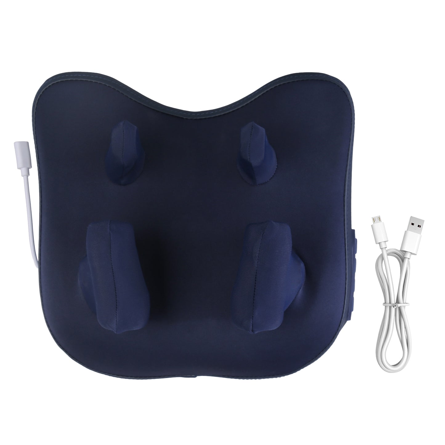 Cordless Shiatsu Neck & Shoulder Massager with Heat – 4D Deep Tissue Kneading Pillow